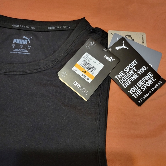 PUMA | Black Forever Luxe Muscle Tank - Women - Picture 7 of 9